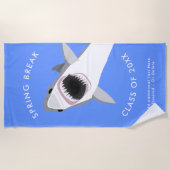 Frühjahrsferien-kundenspezifischer Strandtuch (Vorderseite)