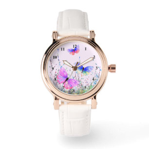 Frühjahrsflattern Armbanduhr