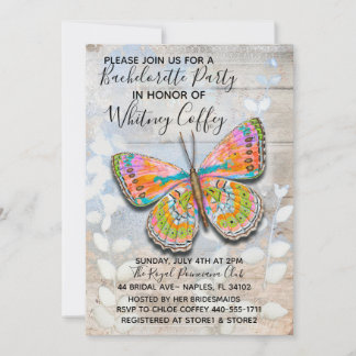 Frühjahrsfling Junggeselinnen-Abschied Einladung