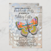 Frühjahrsfling Junggeselinnen-Abschied Einladung (Vorne/Hinten)