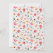 Frühjahrsfling Osterfeier Einladung (Rückseite)