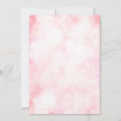 Frühjahrsflora | Babydusche Vielen Dank Dankeskarte (Rückseite)