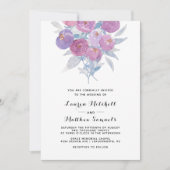 Frühjahrsflorale Einladung (Vorderseite)