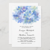 Frühjahrsflorale Einladung (Vorne/Hinten)