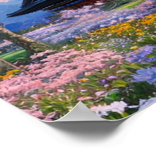 Frühjahrsflüster Poster (Ecke)