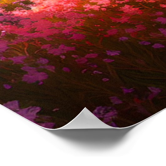 Frühjahrsflüster Poster (Ecke)