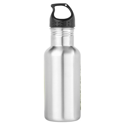 Frühjahrsfolien Edelstahlflasche (Rückseite)