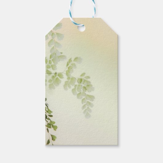 Frühjahrsfolien Geschenkanhänger (Vorderseite)