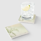 Frühjahrsfolien Steinuntersetzer (Seitenansicht)