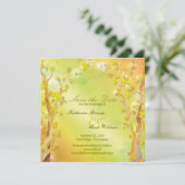 Frühjahrsfreude Bohemische Hochzeit speichern das  Save The Date (Stehend Vorderseite)