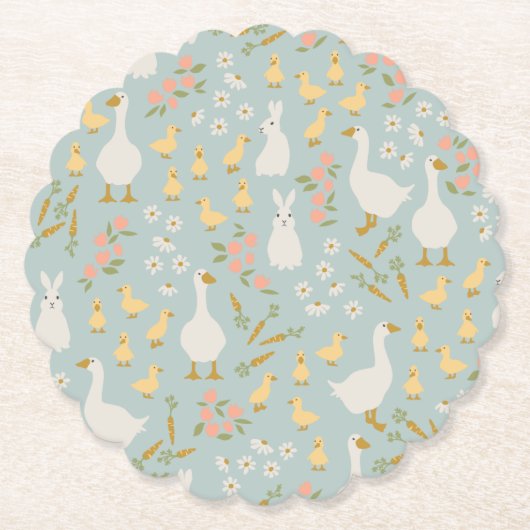 Frühjahrsfreunde Untersetzer (Vorderseite)