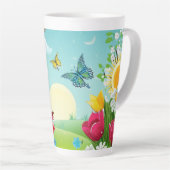 Frühjahrsgarten3 Milchtasse (Rechte Ecke)