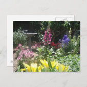 Frühjahrsgarten 2009 006 postkarte (Vorne/Hinten)