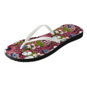 Frühjahrsgarten 2 badesandalen (Schrägansicht)