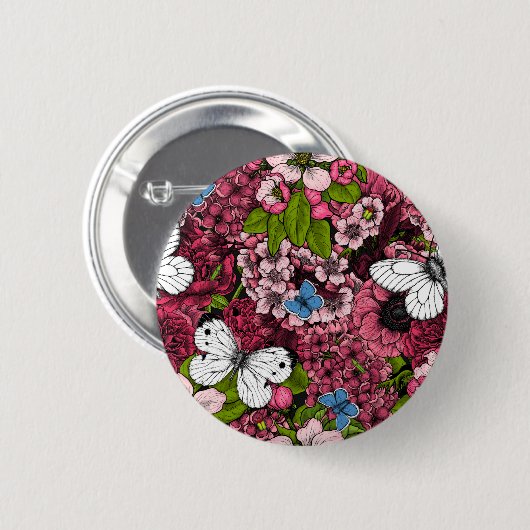 Frühjahrsgarten 2 button (Vorne & Hinten)