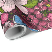 Frühjahrsgarten 2 geschenkpapier (Rolleneckpunkt)