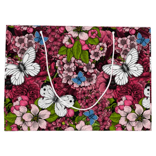 Frühjahrsgarten 2 große geschenktüte (Rückseite)