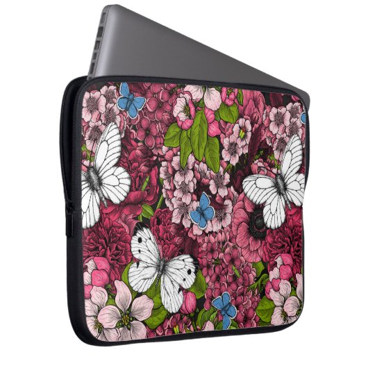 Frühjahrsgarten 2 laptopschutzhülle (Vorne Rechts)