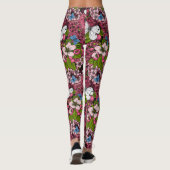 Frühjahrsgarten 2 leggings (Rückseite)