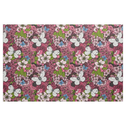 Frühjahrsgarten 2 stoff (Fat Quarter (45,7 x 55,9 cm))