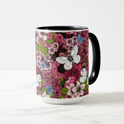 Frühjahrsgarten 2 tasse (VorderseiteRechts)