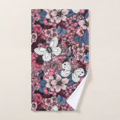 Frühjahrsgarten Badhandtuch Set (Handtuch)