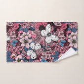 Frühjahrsgarten Badhandtuch Set (Handtuch)