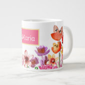 Frühjahrsgarten blüht Jumbo-Tasse (Vorderseite Rechts)