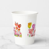 Frühjahrsgarten blüht pappbecher (Rechts)