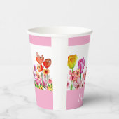 Frühjahrsgarten blüht pappbecher (Rechts)