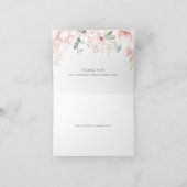 Frühjahrsgarten Dankeskarte (Innenseite)