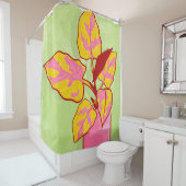 Frühjahrsgarten Duschvorhang (Beispiel)