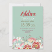 Frühjahrsgarten Einladung (Vorderseite)