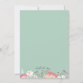 Frühjahrsgarten Einladung (Rückseite)