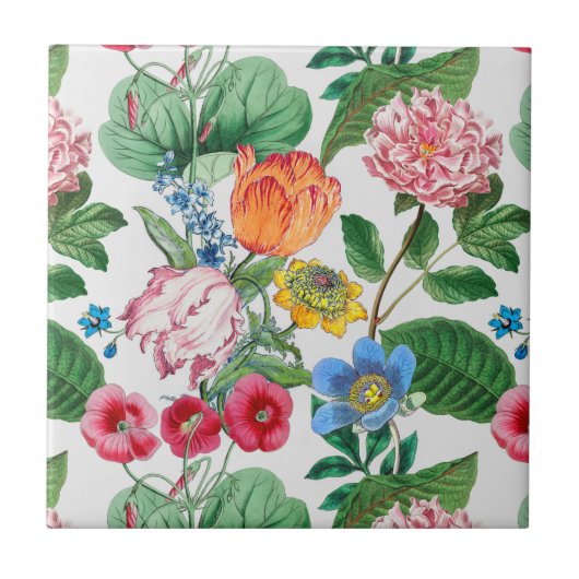 Frühjahrsgarten Fliese (Vorderseite)