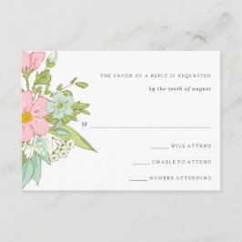 Frühjahrsgarten | Floral Wedding RSVP