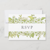 Frühjahrsgarten | Floral Wedding RSVP (Rückseite)