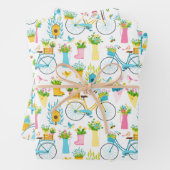 Frühjahrsgarten Geschenkpapier Set (Beispiel)