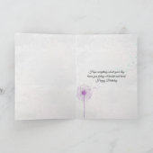 Frühjahrsgarten Karte (Innenseite)