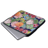 Frühjahrsgarten Laptopschutzhülle (Vorne Knopf)