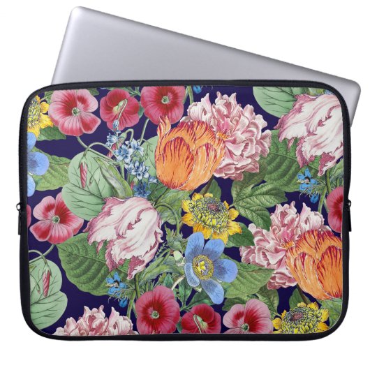 Frühjahrsgarten Laptopschutzhülle (Vorderseite)