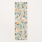 Frühjahrsgärten Leaf Blume Muster Yogamatte (Vorderseite)