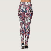 Frühjahrsgarten Leggings (Rückseite)