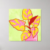 Frühjahrsgarten Leinwanddruck (Vorderseite)