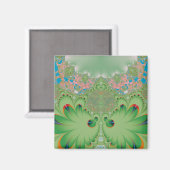 Frühjahrsgarten Magnet (Vorderseite/Rückseite)