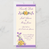 Frühjahrsgarten Magneteinladung (Vorderseite)