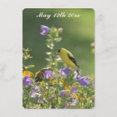 Frühjahrsgarten Menükarte (Rückseite)