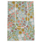 Frühjahrsgarten Mittlere Geschenktüte (Rückseite)