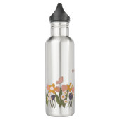 Frühjahrsgarten Personalisiert Edelstahlflasche (Links)