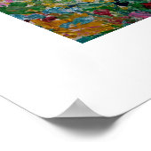 Frühjahrsgarten Poster (Ecke)